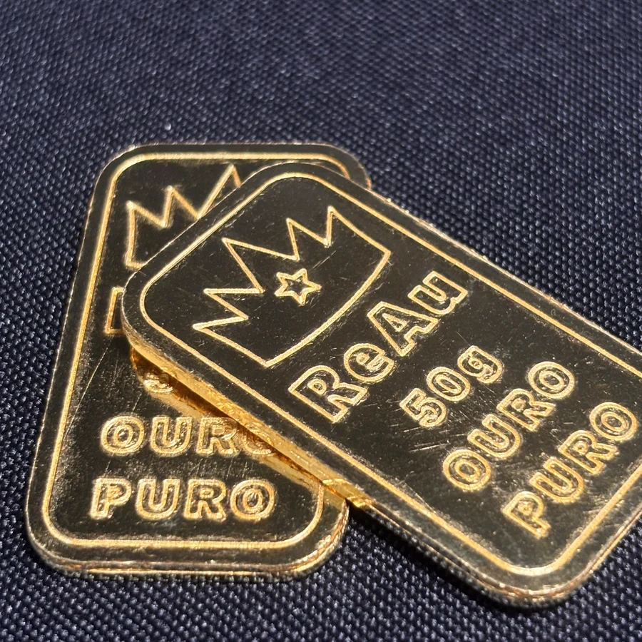 Barra de 50g – Ouro 999